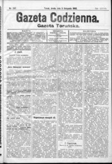 Gazeta Toruńska 1902, R. 38 nr 257