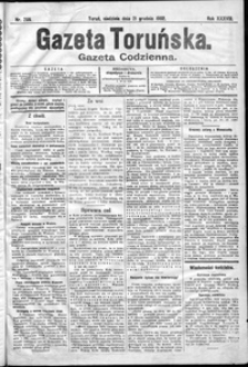 Gazeta Toruńska 1902, R. 38 nr 295 + dodatek