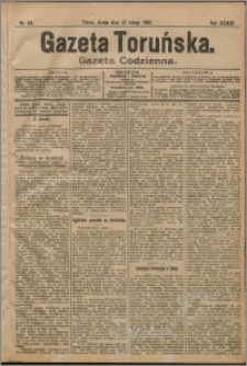Gazeta Toruńska 1905, R. 41 nr 43