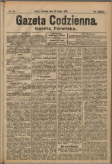 Gazeta Toruńska 1905, R. 41 nr 47 + dodatek
