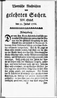Thornische Nachrichten von Gelehrten Sachen, 1766.07.31 nr 14