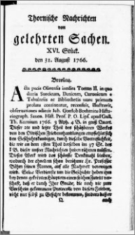 Thornische Nachrichten von Gelehrten Sachen, 1766.08.31 nr 16
