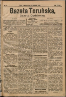 Gazeta Toruńska 1905, R. 41 nr 91 + dodatek
