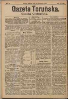 Gazeta Toruńska 1907, R. 43 nr 22