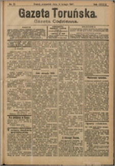 Gazeta Toruńska 1907, R. 43 nr 37