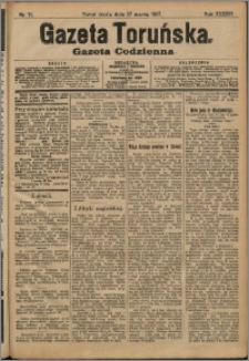 Gazeta Toruńska 1907, R. 43 nr 71