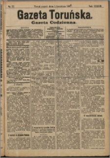 Gazeta Toruńska 1907, R. 43 nr 77