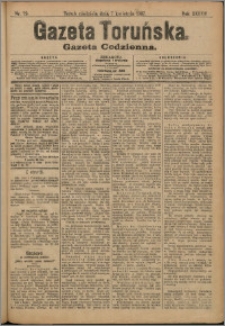 Gazeta Toruńska 1907, R. 43 nr 79
