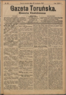 Gazeta Toruńska 1907, R. 43 nr 92