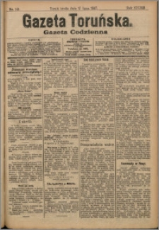 Gazeta Toruńska 1907, R. 43 nr 161