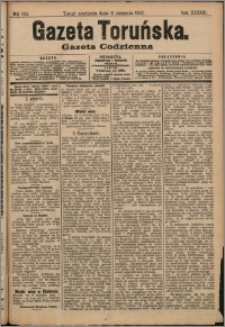 Gazeta Toruńska 1907, R. 43 nr 183