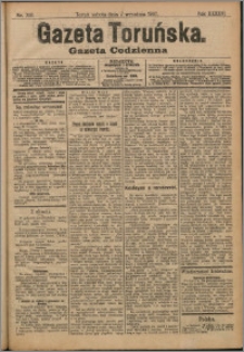 Gazeta Toruńska 1907, R. 43 nr 206