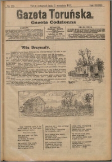 Gazeta Toruńska 1907, R. 43 nr 210