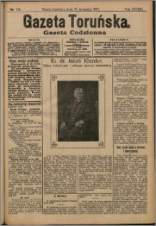 Gazeta Toruńska 1907, R. 43 nr 219