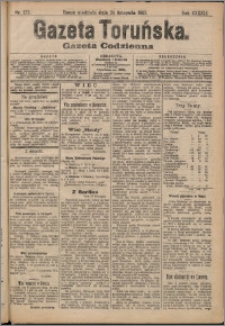 Gazeta Toruńska 1907, R. 43 nr 272