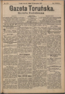 Gazeta Toruńska 1907, R. 43 nr 273