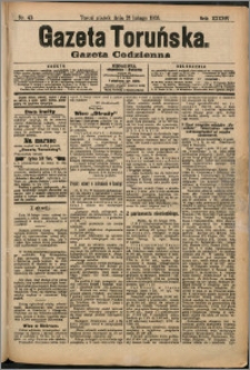Gazeta Toruńska 1908, R. 44 nr 43