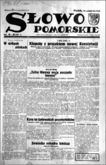 Słowo Pomorskie 1933.10.20 R.13 nr 242