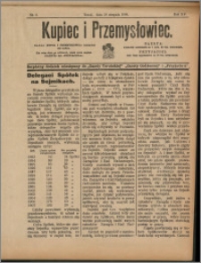 Kupiec i Przemyslowiec 1908 nr 8