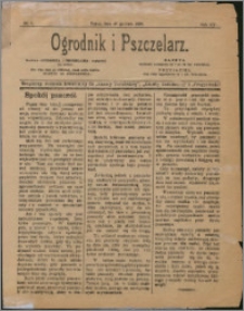 Ogrodnik i Pszczelarz 1908 nr 4