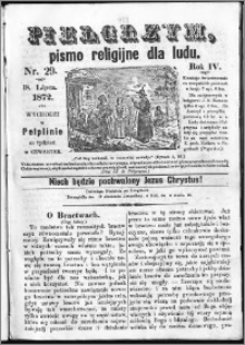 Pielgrzym, pismo religijne dla ludu 1872 nr 29