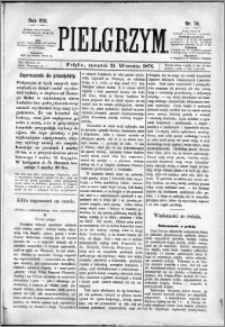 Pielgrzym, pismo religijne dla ludu 1876 nr 74