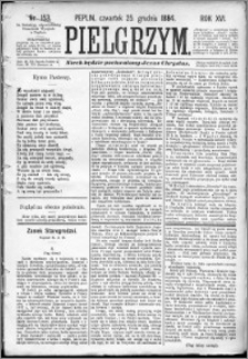 Pielgrzym, pismo religijne dla ludu 1884 nr 153