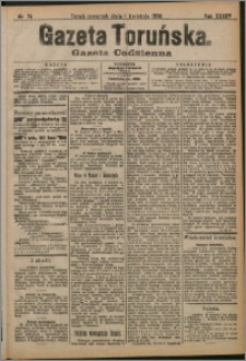 Gazeta Toruńska 1909, R. 45 nr 74