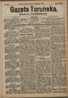 Gazeta Toruńska 1909, R. 45 nr 84