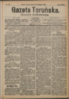 Gazeta Toruńska 1909, R. 45 nr 88
