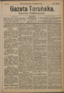 Gazeta Toruńska 1909, R. 45 nr 89