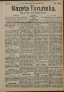 Gazeta Toruńska 1909, R. 45 nr 92