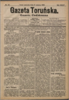 Gazeta Toruńska 1909, R. 45 nr 185 + dodatek