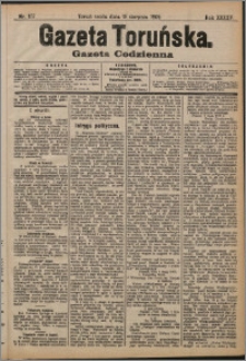 Gazeta Toruńska 1909, R. 45 nr 187