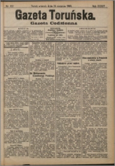 Gazeta Toruńska 1909, R. 45 nr 192
