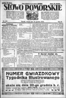 Słowo Pomorskie 1924.12.16 R.4 nr 291