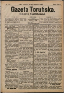 Gazeta Toruńska 1909, R. 45 nr 209