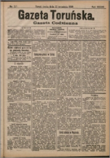Gazeta Toruńska 1909, R. 45 nr 217
