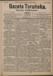 Gazeta Toruńska 1909, R. 45 nr 218