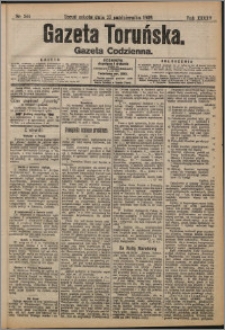 Gazeta Toruńska 1909, R. 45 nr 244