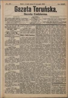 Gazeta Toruńska 1909, R. 45 nr 263