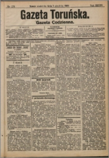 Gazeta Toruńska 1909, R. 45 nr 279 + dodatek