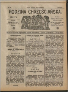 Rodzina Chrześcijańska 1909 nr 20
