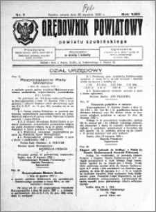 Orędownik Powiatowy powiatu Szubińskiego 1932.01.23 R.13 nr 7
