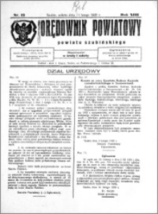 Orędownik Powiatowy powiatu Szubińskiego 1932.02.13 R.13 nr 13