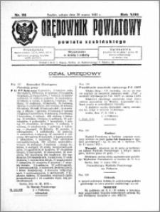 Orędownik Powiatowy powiatu Szubińskiego 1932.03.19 R.13 nr 23