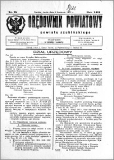Orędownik Powiatowy powiatu Szubińskiego 1932.04.06 R.13 nr 28