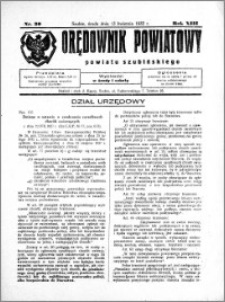Orędownik Powiatowy powiatu Szubińskiego 1932.04.13 R.13 nr 30