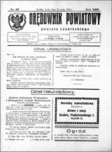 Orędownik Powiatowy powiatu Szubińskiego 1932.05.18 R.13 nr 40