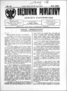 Orędownik Powiatowy powiatu Szubińskiego 1932.05.25 R.13 nr 42